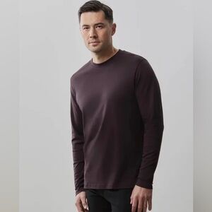 The Barakett High Crew In Burgundy Sz XL